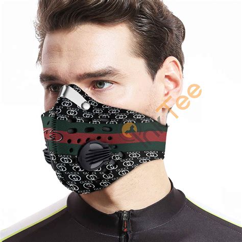 gucci black face mask.